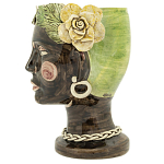 Ваза Vase Selva Moro Head Shiny варинант исполнения - 1 | Loft Concept в Челябинске