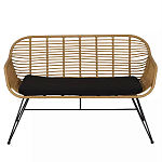 Кушетка плетеная из ротанга Wicker Сouch варинант исполнения - 1 | Loft Concept в Челябинске