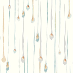 Мебельная ткань Велюр Raindrops White 145 см N 1003 варинант исполнения - 1 | Loft Concept в Челябинске