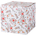 Набор посуды обеденный из фарфора на 6 персон 18 предметов Flower Porcelain Collection варинант исполнения - 3 | Loft Concept в Челябинске