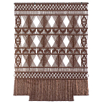 Панно Макраме коричневый цвет  варинант исполнения - 6 | Loft Concept в Челябинске
