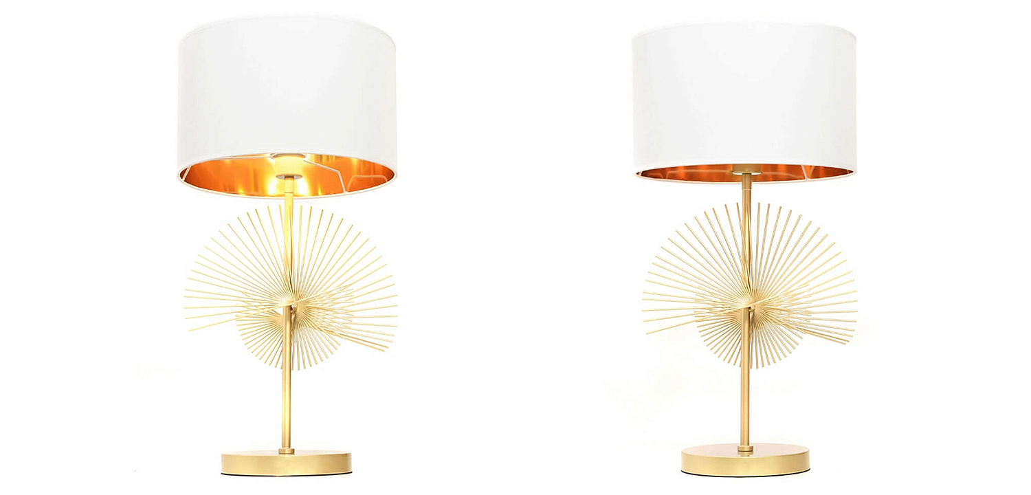 Настольная лампа Genoveva Table lamp white Настольная лампа Genoveva Table lamp white - Loft-Concept в Челябинске