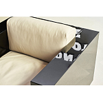 Дизайнерское кожаное кресло Poltronova Saratoga Armchair варинант исполнения - 7 | Loft Concept в Челябинске