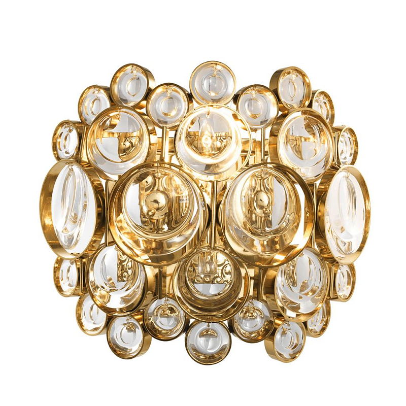 Бра Wall Lamp Avant Глянцевое золото Прозрачный (Transparent) Бра Wall Lamp Avant Глянцевое золото Прозрачный (Transparent) в Челябинске | Loft Concept