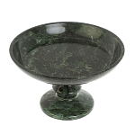 Фруктовница большая из натурального камня Змеевик Шабровский Natural Stone Fruit Bowls варинант исполнения - 2 | Loft Concept в Челябинске