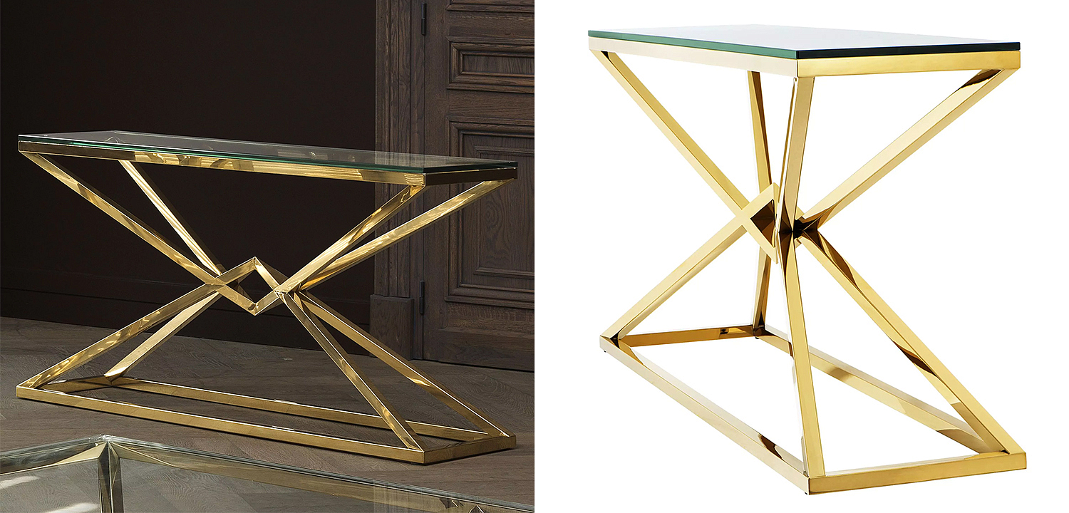Консоль Eichholtz Console Table Connor L Консоль Eichholtz Console Table Connor L - Loft-Concept в Челябинске