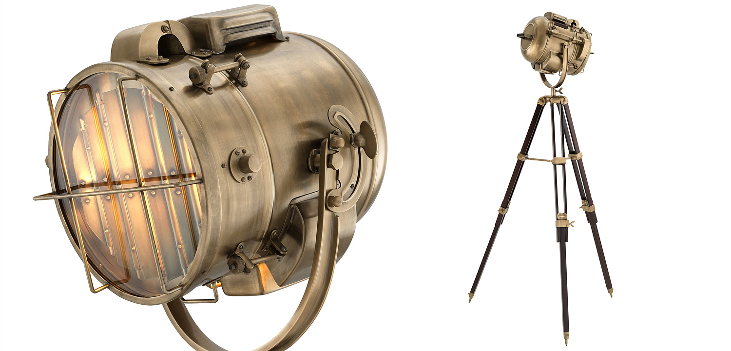 Торшер Eichholtz Floor Lamp Atlantic brass Торшер Eichholtz Floor Lamp Atlantic brass - Loft-Concept в Челябинске