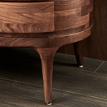 Комод деревянный с 7-ю ящиками Moon Walnut Furniture варинант исполнения - 7 | Loft Concept в Челябинске