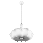 Подвесной светильник с белым фигурным абажуром и мягкими волнистыми краями Cloud Motion  варинант исполнения - 8 | Loft Concept в Челябинске