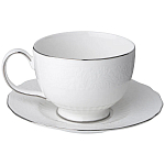 Чайный набор белый из фарфора на 6 персон 12 предметов 280 мл Garden Whisper Porcelain Set  варинант исполнения - 2 | Loft Concept в Челябинске