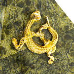 Шкатулка пирамида из натурального камня змеевик Stone Casket варинант исполнения - 3 | Loft Concept в Челябинске