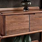 Стеллаж в гостиную для книг Moon Walnut Furniture варинант исполнения - 7 | Loft Concept в Челябинске