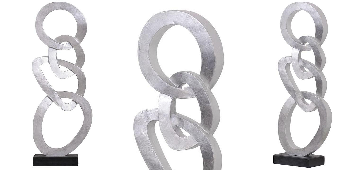 Статуэтка Anillos Statuette silver II Статуэтка Anillos Statuette silver II - Loft-Concept в Челябинске