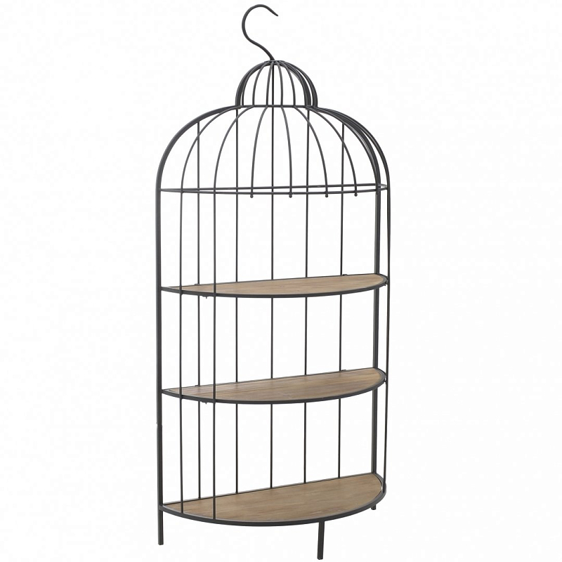 Стеллаж Cage Rack Big Черный Бежевый в Челябинске | Loft Concept 