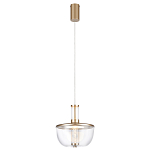 Подвесной светильник с плафоном из акрила и металлическим основанием Blanton 23 варинант исполнения - 4 | Loft Concept в Челябинске