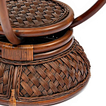 Столик кофейный из ротанга Eloise варинант исполнения - 2 | Loft Concept в Челябинске