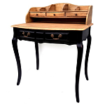 Стол-бюро из массива березы с 5-ю ящиками в стиле прованс Vintage варинант исполнения - 3 | Loft Concept в Челябинске