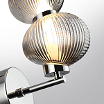 Бра с 2-мя рифлеными стеклянными шарами Marcelh Light варинант исполнения - 4 | Loft Concept в Челябинске