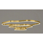 Люстра подвесная с 3-мя ассиметричными светодиодными лампами Golden Current варинант исполнения - 1 | Loft Concept в Челябинске