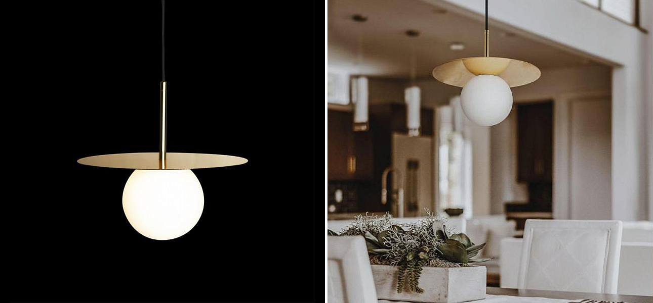 Подвесной светильник MATISSE Gold 25 см Подвесной светильник MATISSE Gold 25 см - Loft-Concept в Челябинске