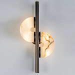 Бра  с фигурным мраморным рассеивателем Spiral of Warm Light варинант исполнения - 10 | Loft Concept в Челябинске