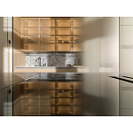 Кухонный гарнитур из камня и дерева с раздвижными дверцами TIVALÌ 2.0 Dada Engenereed Kitchen варинант исполнения - 3 | Loft Concept в Челябинске