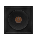 Встраиваемый спот светодиодный черного цвета квадратной формы из металла Pure Square варинант исполнения - 1 | Loft Concept в Челябинске