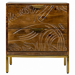 Прикроватная тумба с фактурным фасадом Termite варинант исполнения - 1 | Loft Concept в Челябинске