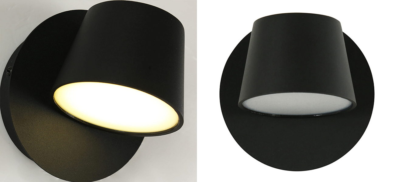 Бра в черном цвете Retro Future Light Бра в черном цвете Retro Future Light - Loft-Concept в Челябинске