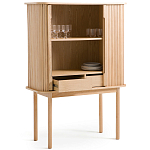 Буфет с двумя раздвижными дверцами Toinette Wooden Light Cupboard варинант исполнения - 3 | Loft Concept в Челябинске