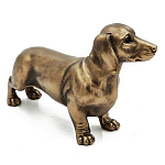 Статуэтка такса с реалистичными деталями и гладкой поверхностью Dachshund Style варинант исполнения - 2 | Loft Concept в Челябинске