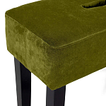 Мягкий  пуф на черных ножках Winton Pouf варинант исполнения - 4 | Loft Concept в Челябинске