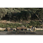 Дизайнерское уличное кресло на металлическом каркасе PHOENIX Armchair варинант исполнения - 8 | Loft Concept в Челябинске