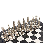 Шахматы Ренессанс с доской из натурального мрамора Decorative Thematic Chess варинант исполнения - 3 | Loft Concept в Челябинске