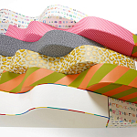 Дизайнерский модульный диван волнистой формы с цветным принтом Poltronova Superonda Sofa варинант исполнения - 25 | Loft Concept в Челябинске