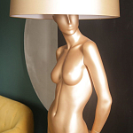 Лампа MANNEQUIN LAMP с абажуром женственность в деталях варинант исполнения - 9 | Loft Concept в Челябинске
