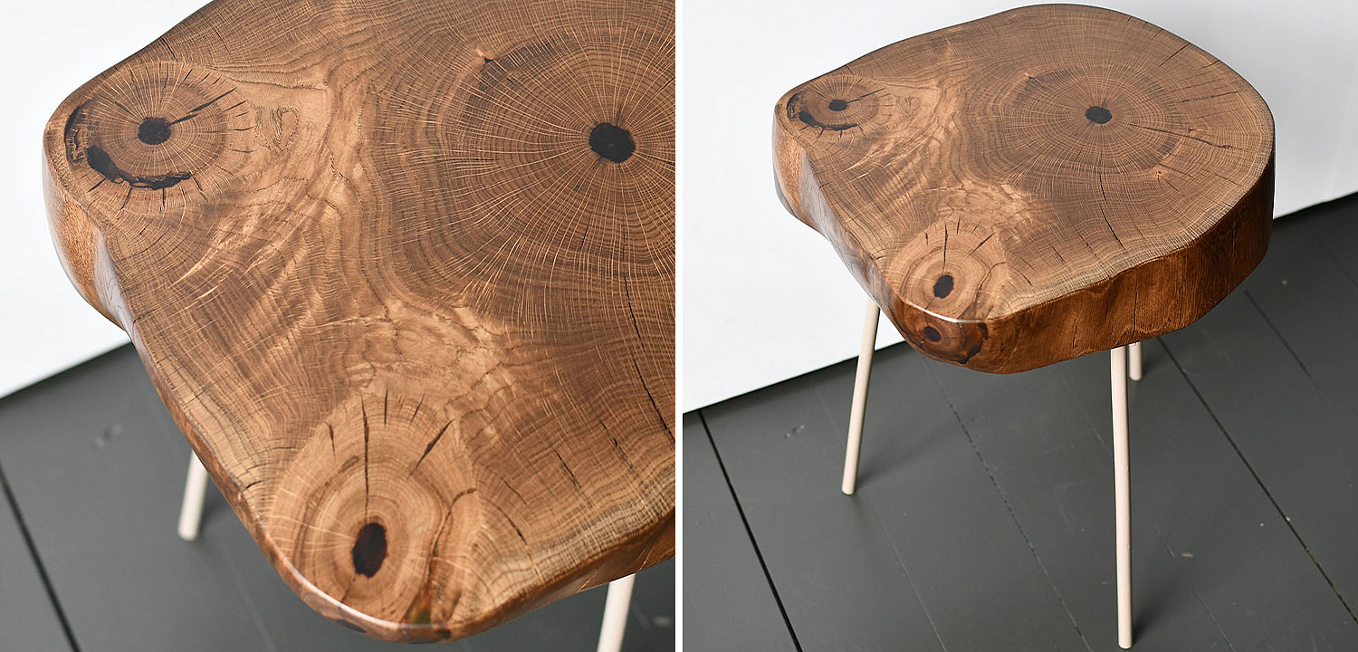 Приставной стол Povey Industrial Metal Rust Side Table Приставной стол Povey Industrial Metal Rust Side Table - Loft-Concept в Челябинске