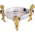 Блюдо фарфоровое Трио ангелов Joy варинант исполнения - 1 | Loft Concept в Челябинске