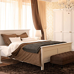 Кровать двуспальная Gordeyca варинант исполнения - 2 | Loft Concept в Челябинске