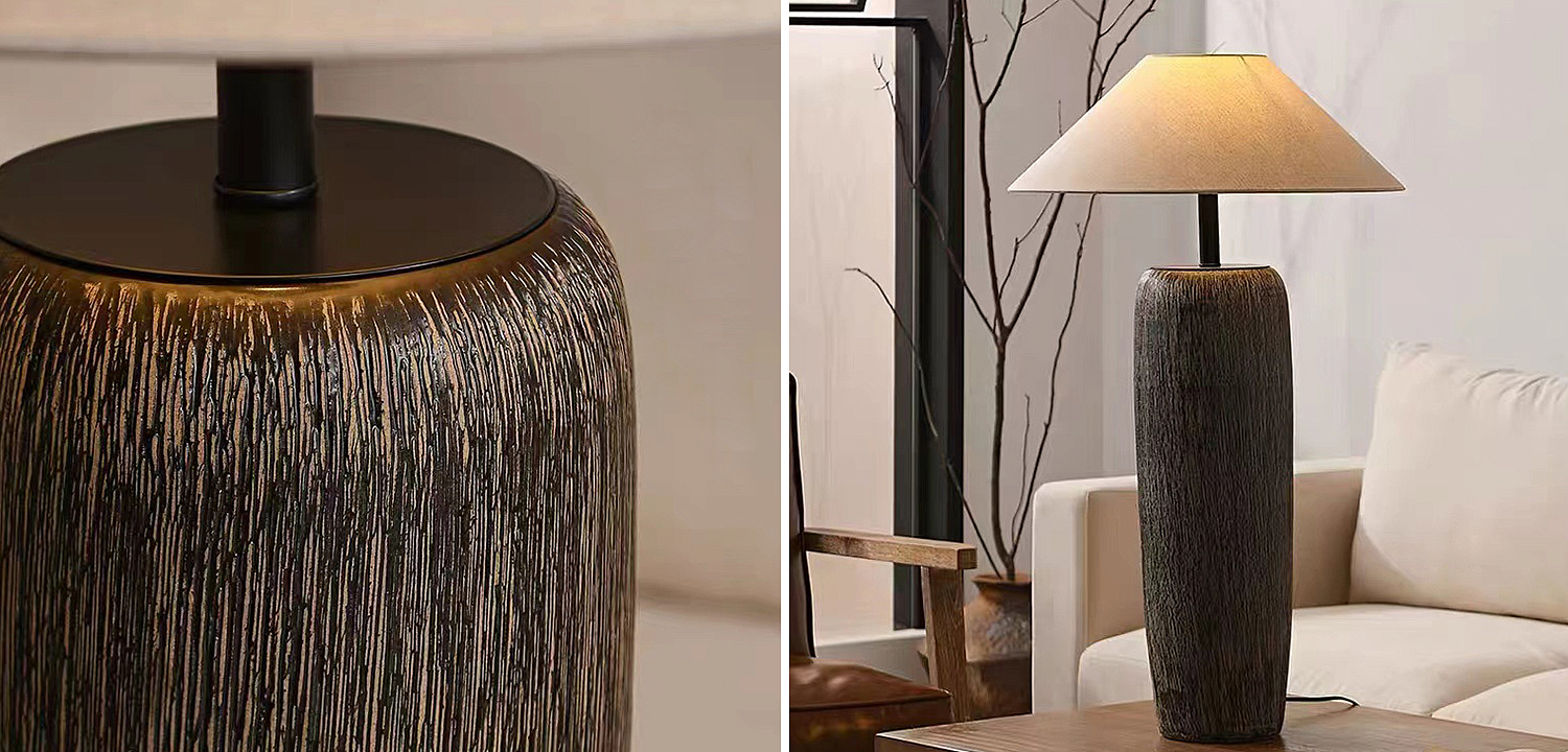 Торшер Coffey Lampshade Floor Lamp Торшер Coffey Lampshade Floor Lamp - Loft-Concept в Челябинске