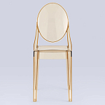 Прозрачный стул с янтарным оттенком LOUIS GHOST CHAIR варинант исполнения - 3 | Loft Concept в Челябинске