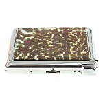 Портсигар с газовой зажигалкой из натурального камня Офит Благородный Stone Cigarettes Cases варинант исполнения - 10 | Loft Concept в Челябинске