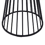 Круглый обеденный стол с основанием в виде конуса Dining table in Loft Style варинант исполнения - 3 | Loft Concept в Челябинске