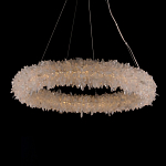 Люстра круглая с натуральным горным хрусталем Crystal Shimmer варинант исполнения - 2 | Loft Concept в Челябинске