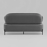 Диван в велюровой обивке серого цвета COLOR BLOCK варинант исполнения - 2 | Loft Concept в Челябинске