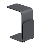 Stolik 90 Журнальный столик из шпона ясеня с чёрной эмалью варинант исполнения - 3 | Loft Concept в Челябинске