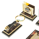 Настольный письменный набор из яшмы и долерита с декором в виде коня Manager Organizer варинант исполнения - 6 | Loft Concept в Челябинске