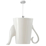 Подвесные светильники в виде белой посуды Flower Reversal варинант исполнения - 7 | Loft Concept в Челябинске