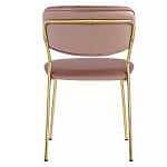 Стул Singer Chair без подлокотников Розовый Велюр варинант исполнения - 4 | Loft Concept в Челябинске