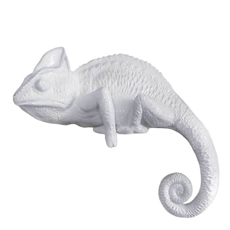 Статуэтка White Chameleon Белый Статуэтка White Chameleon Белый в Челябинске | Loft Concept